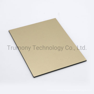 External Wall Cladding Brushed Copper Aluminum Composite Panel for Decorations